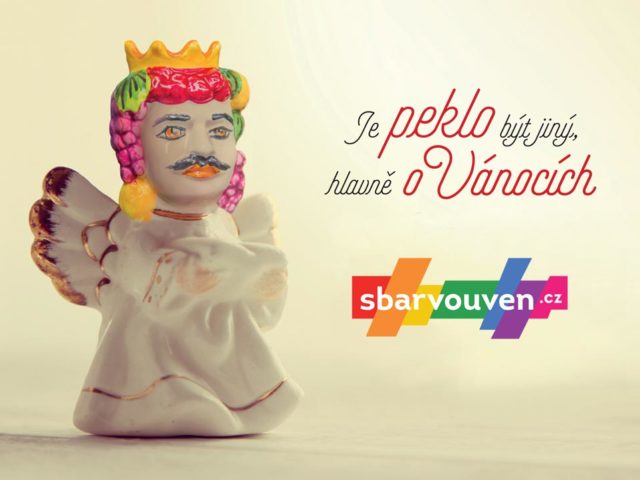 Je peklo být jiný, hlavně o Vánocích. Pošlete vánoční dar LGBT poradně Sbarvouven.cz Je peklo být jiný, hlavně o Vánocích. Pošlete vánoční dar LGBT poradně Sbarvouven.cz